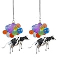 thumbnail image 1 of Ganfancp Vacas Lindas Coche Colgante Ornamento Colorido 2 Colgantes, 1 of 1