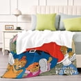 thumbnail image 4 of Fat Albert y los Niños Cosby anti-pilling, suave, ligera, esponjosa y acogedora de lujo para hogar y cocina – Perfecta para niños y adultos,120X180cm, 4 of 6