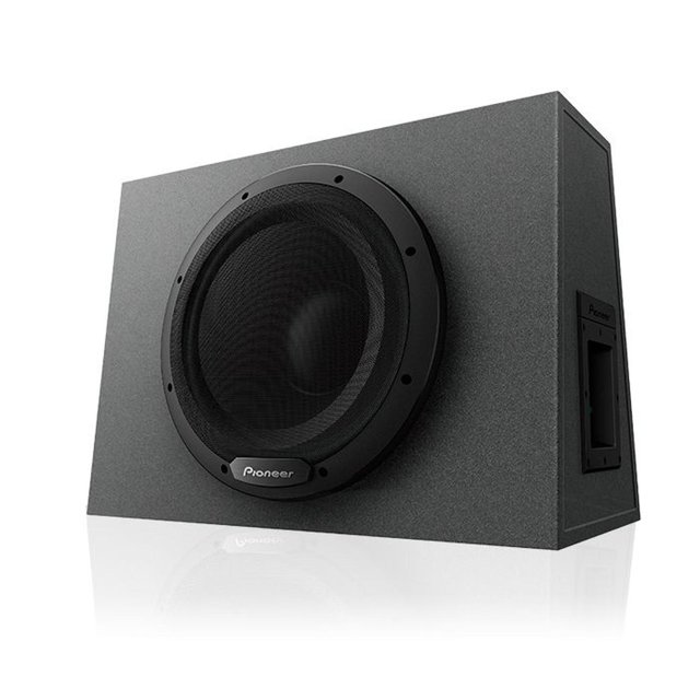 Cajón con Subwoofer Amplificado Pioneer TS-WX1210A 12 Pulgadas 350 Watts RMS