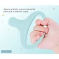 thumbnail image 4 of Kids Heroes Chupón de una Sola Pieza de Silicona con Clip Porta Chupón para Bebes de 3 a 36 Meses, 4 of 14
