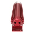 thumbnail image 3 of Enfriador de transmisión de doble canal de 12 pulgadas, disipador de calor de transmisión de doble paso anodizado con aletas de aluminio, ajuste universal para automóvil y camión, color rojo, 3 of 14