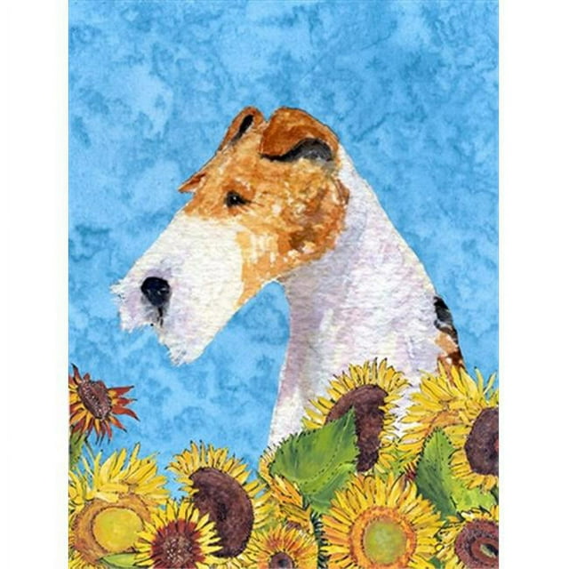 Carolines Treasures SS4111GF 11 x 15 In. Fox Terrier Flag- Garden Size
