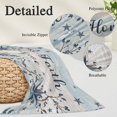 thumbnail image 3 of Vintage Farmhouse Body Pillow Covers 20"x54", Blue Country Texas Star Vines Wooden Soft Brushed Microfiber Breathable Throw Pillow Covers, Pillowcase with Zipper for Couch Sofa Bedroom Living Room, 3 of 9