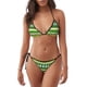 thumbnail image 1 of Balery St. Patrick's day in green colors Pijama Estampado Bikini de Dos Piezas para Mujer - Conjunto de Bikini Ajustable Sexy y Cómodo para Playa, 1 of 6