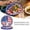 A, variant on 10Pcs 4th of July Oval Paper Plates, Clearance, 7" Large Disposable Independence Day Oval Plates for July Fourth Patriotic Party(C)