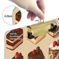 thumbnail image 6 of FORMRS Acrylic Clipboard with Low Profile Clip Standard A4 Letter Size, 12.5" x 9", Brown Cakes, 6 of 8