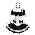 thumbnail image 1 of Disfraz de cosplay HUOGUO, precioso vestido de sirvienta para mujer, 1 of 5