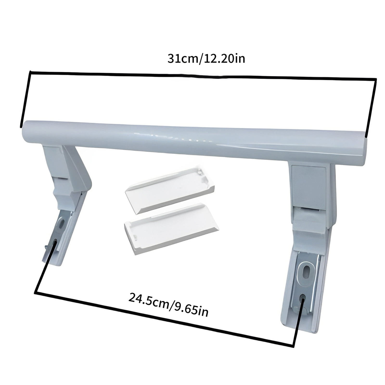 7430670 Plastics Refrigerator Handle Push Pull Design for Long Lasting Durability