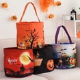 thumbnail image 2 of Inteprter Bolsa de almacenamiento de dulces de Halloween Galletas luminosas Juguetes Organizador de regalos Bolsas Decoración multiusos para Type2 NO2, 2 of 6