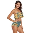 thumbnail image 3 of Ckdifva Girl Moon Stars Cat Womens High Waisted Bikini Set Two Piece Swimsuit Bathing Suits, 3 of 5
