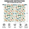 thumbnail image 2 of Blackout Kids Curtains,Beige Dinosaurs Landscapes Pattern Childrens Insulated Curtains Set Of 2,Bedroom Essentials,Toddler Room Decor 52"x84", 2 of 5