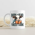 thumbnail image 2 of Funny Animal Quote Coffee Mug – 11oz Cute and Sarcastic Animal-Themed Ceramic Mug – Quirky Gift for Coffee Lovers, Coworkers, Friends (Just frogging around), 2 of 6