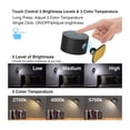 thumbnail image 5 of Dimmable LED Reading Light Rechargeable 360° Rotating Magnetic Ball Adjustable Touch Control Bedside Light ,Versatile Lighting Options, 5 of 7