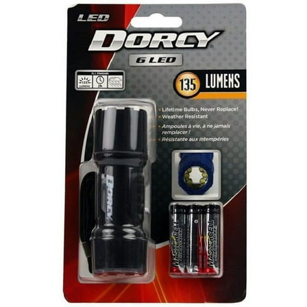 Dorcy  135 Lumens 6 Led Dorcy Flashlight