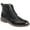 Black, variant on Vance Mens Langford Lace-up Round Toe Ankle Boot