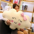 thumbnail image 3 of Giant New Style Kawaii Cloud Pillow Soft stuffed Cushion Lovey Smile Cloud Plush Toy For Child Baby Kid Girl lovely Gift, 3 of 10