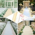 thumbnail image 4 of Efavormart 40" x 100ft PVC Aisle Runner-Ivory, Carpet for Party, Birthday, Banquet, Restaurant Decoration, 4 of 5