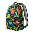 thumbnail image 2 of Cute Dinosaur Pattern Backpack for School,Cute School Bag,Schoolbag with Adjustable Shoulder Straps & Padded Back,15.3"x11"x7.1".﻿, 2 of 6