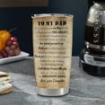thumbnail image 2 of Gifts for Dad from Daughter- Best Dad Ever \u2013 Father‘s Day Christmas Birthday Gifts for Dad, Dad Birthday Gifts Idea, Dad Stainless Steel Tumbler 20oz for Men, 2 of 6