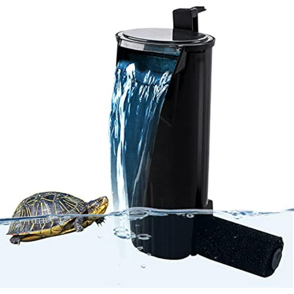 FINAQUA Aquarium Internal Filter, Suitable for 3–15 Gallons (Approx. 9.6–45.4 Liters) – Ideal for Turtle Tanks, Reptile/Amphibian Enclosures, Frog Habitats, Cichlid Tanks, and New Aquariums.
