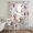 White, Red, Blue, variant on 250 Anniversary Sheer Curtains 96 Inch Length 2 Panels Set, Independence Day Florals Gray Wooden Voile Window Treatment Semi Sheer Long Curtains Drapes for Bedroom/Living Room/Kitchen 52"x96"x2