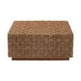 thumbnail image 3 of bali & pari Karina Boho Coffee Table, Natural Seagrass, 3 of 8