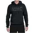 thumbnail image 2 of Wild Bobby, Classic Daddy Dad, Father's Day, Unisex Graphic Hoodie Sweatshirt, Black, Small, 2 of 4