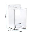 thumbnail image 5 of AdirOffice Clear Acrylic Hairnet and Shoe Cover Dispenser Wall Mountable, 5 of 6