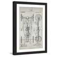 thumbnail image 2 of "Automobile 1919 Old Paper" Framed Painting Print, 2 of 4