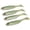 Olive Color, variant on BIMZUC Soft Bait T Tail Lure AR48 Swimbait 75mm / 2.95 inches 3.2g / 0.11 oz Artificial Tackle for Fisherman Seawater Freshwater Fishing - Red Head Color