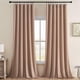 thumbnail image 1 of Cortinas Joydeco de Terciopelo Beige Rosado Blackout 160x160cm 2 Paneles, 1 of 8