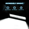 LED Light Bar Nilight 12 Inch 72W LED Work Light Spot Flood Combo LED