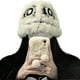 thumbnail image 5 of Gorro de pescador de invierno Colco para mujer de felpa sintética negro, 5 of 8