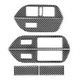 thumbnail image 3 of For 2011-2018 Carbon Fiber Car Window Panel Switch Button Frame Cover Trim Sticker Interior Accesso, 3 of 5