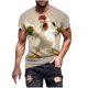 thumbnail image 1 of Camisetas Casuales Cuello Redondo Día de San Patricio Impresión Suéter, Manga Corta Blusa Deportiva para Hombres, 1 of 5