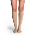 thumbnail image 5 of Sigvaris Style 781 Sheer 15-20 Closed Toe Knee High Compression Stockings Black ML Long, 5 of 8