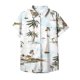 thumbnail image 5 of Fiudx Ofertas Flash Artículos En Oferta Blusas de Manga Corta con Estampado Hawaiano, Cómodas E Informales, a La Moda, para Mujer, 5 of 5