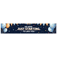 thumbnail image 2 of LUUFILx Retro Style Lighted Banner with Message We Were Just Starting to Like You Party Decorations Background Backdrop Balloon Party Supplies Photography Props Celebrations, 2 of 7