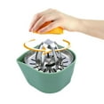 thumbnail image 5 of Stainless Steel Manual Juicer & Egg Separator - Multifunction Kitchen Tool for Fruit Pressing and White Separation, 5 of 5