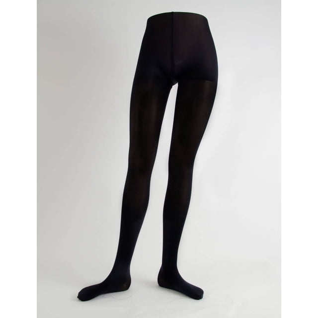 Legend MicroFiber Opaque Compression Stockings, Panty Hose, 20-30mmHg (X-Large, Navy)