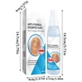 thumbnail image 6 of Anti-Fungal Disinfectant Spray for Nail Fungus Removal, Fast-Acting Solution, Eliminates Odor, 100ml Bottle, Safe for Daily Use, 6 of 8