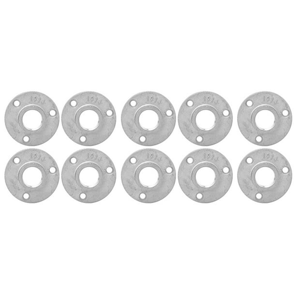 Shelf Flange Base,10PCS DN20 3-Holes Flange Pipe Flange Floor Flange ...