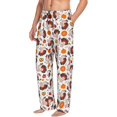 thumbnail image 6 of Hirioo Turkey And Thanksgiving2 for Women's PJ Pajama Pants Sleep Pants Women's Home Trousers with Pockets,S-3XL-3X-Large, 6 of 6