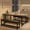 grey, variant on Extendable Dining Table for 4-6 Person,Wooden Dining Room Table,Modern 63" Extendable Table with 2 Upholstered Benches for Gatherings,Meeting for Small Kitchens Dining Office Areas