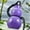 Purple_Hot#497, variant on Portable Outdoor Gourd Water Cup with Adjustable Strap, Food-Grade Plastic Hydration Bottle for Hiking, Camping, and Daily Use