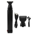 thumbnail image 2 of Long Handle Men Back Hair Shaver USB Rechargeable Blade Trimmer 2 in 1 Foldable Back Shaver, 2 of 4