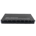 thumbnail image 4 of Commutateur Ethernet Gigabit Commutateur Optique 8 SC Fibre Port 2 1000M RJ45 Qualité Industrielle SC Convertisseur 8F2E US Plug, 4 of 5