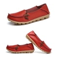 thumbnail image 5 of Women's Comfortable Loafers Casual Round Toe Moccasins Driving Flats Soft Walking Shoes Women Slip Ons, 36, 5 of 7