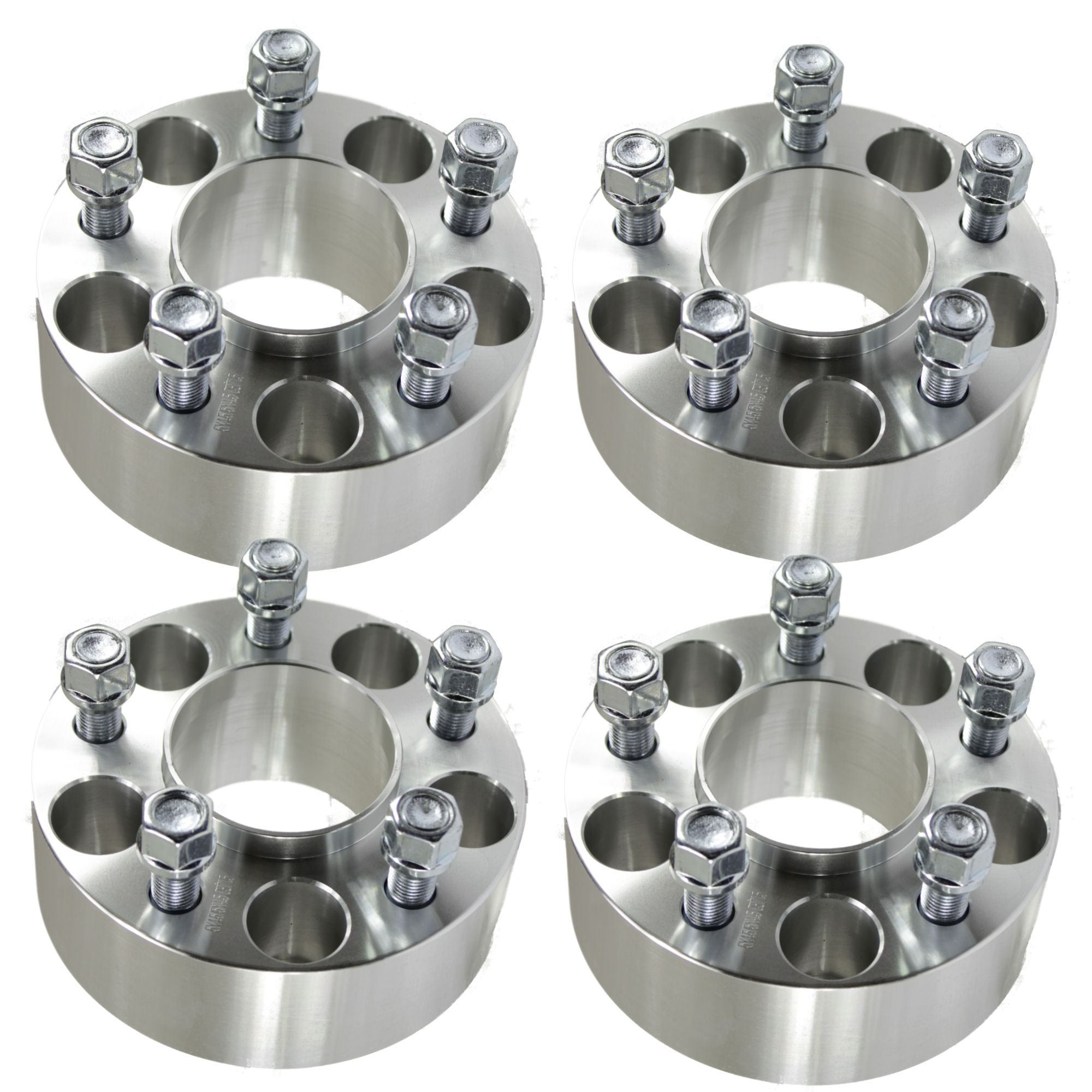 4pcs 38mm 5x100 Hubcentric Wheel Spacers Adapters T6 6061 Billet 12x1 5 Studs 57 1mm Hub Bore Walmart Com Walmart Com
