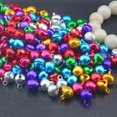 thumbnail image 4 of 50-300 piezas de manualidades hechas a mano para bricolaje, adornos de Navidad y Año Nuevo, mezcla de colores, cuentas sueltas, cascabeles pequeños, decoración navideña, regalo, 4 of 5